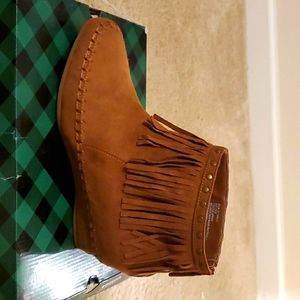 Fringe Bootie